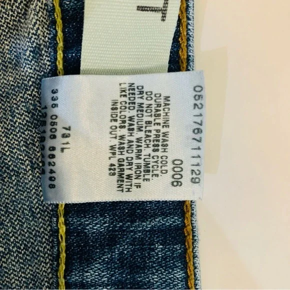 Levis 515 6M Bootcut Jeans Blue Mid Rise Classic Normcore All Season Wear 2000s - Picture 4 of 13